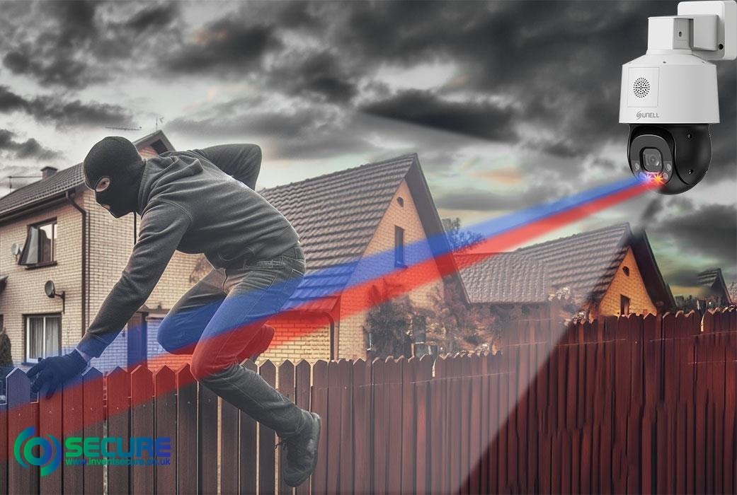 Red-Blue Light Deterrence