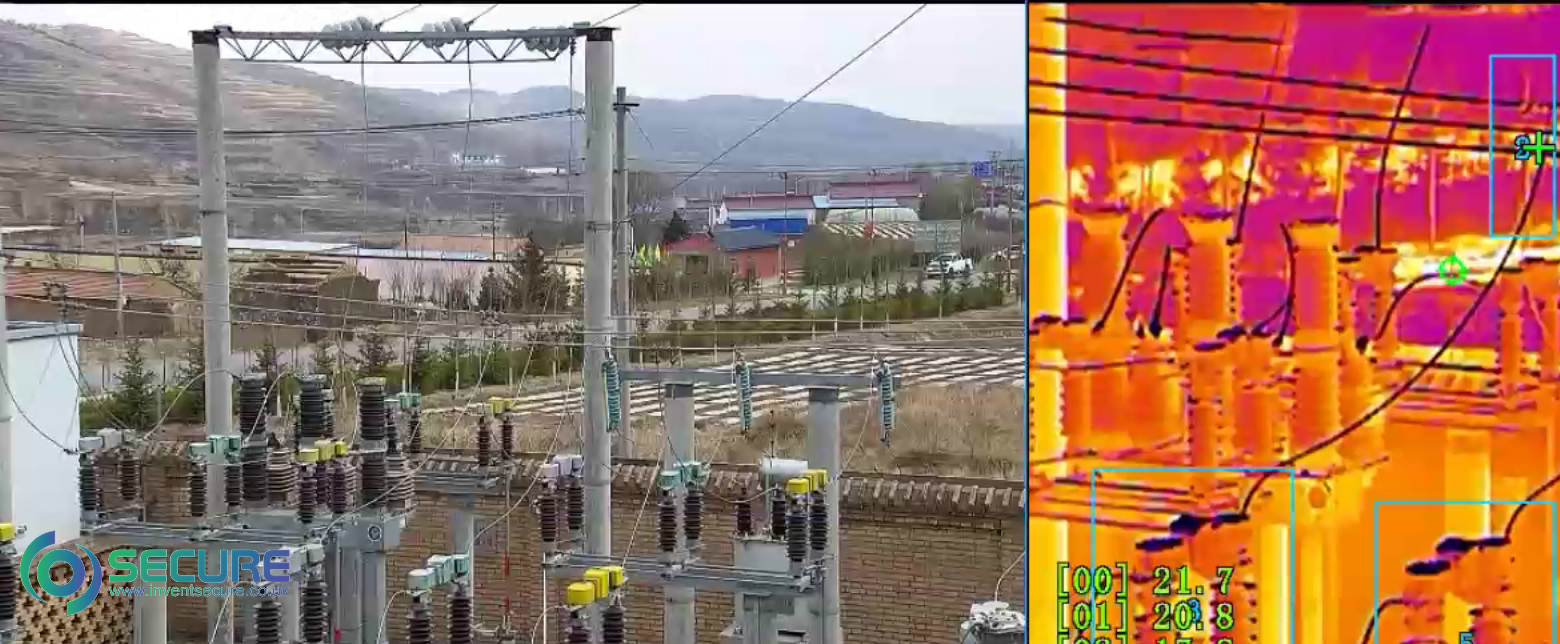 Temperature Measurement about Security Surveillance