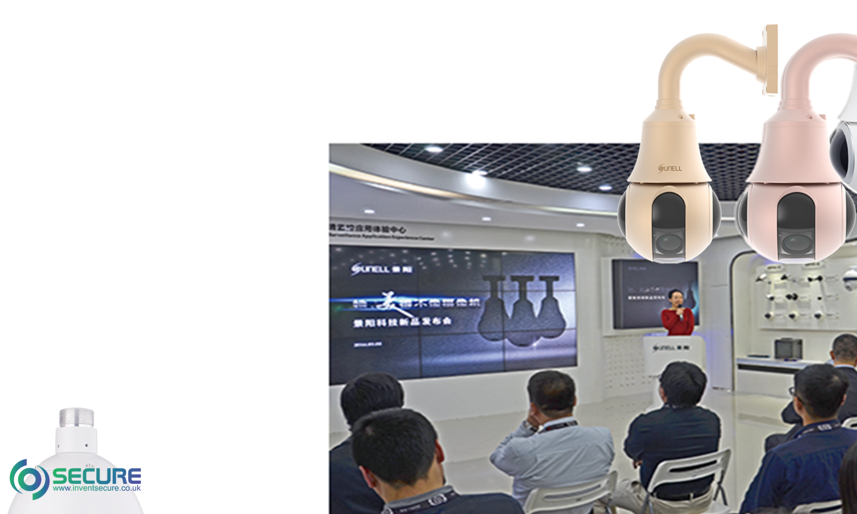 Invent Secure Technology Successfully Announced 3MP Mini Speed Dome Cameras