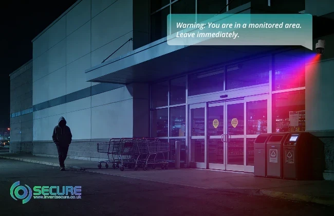 Proactive Visual & Audio Deterrence