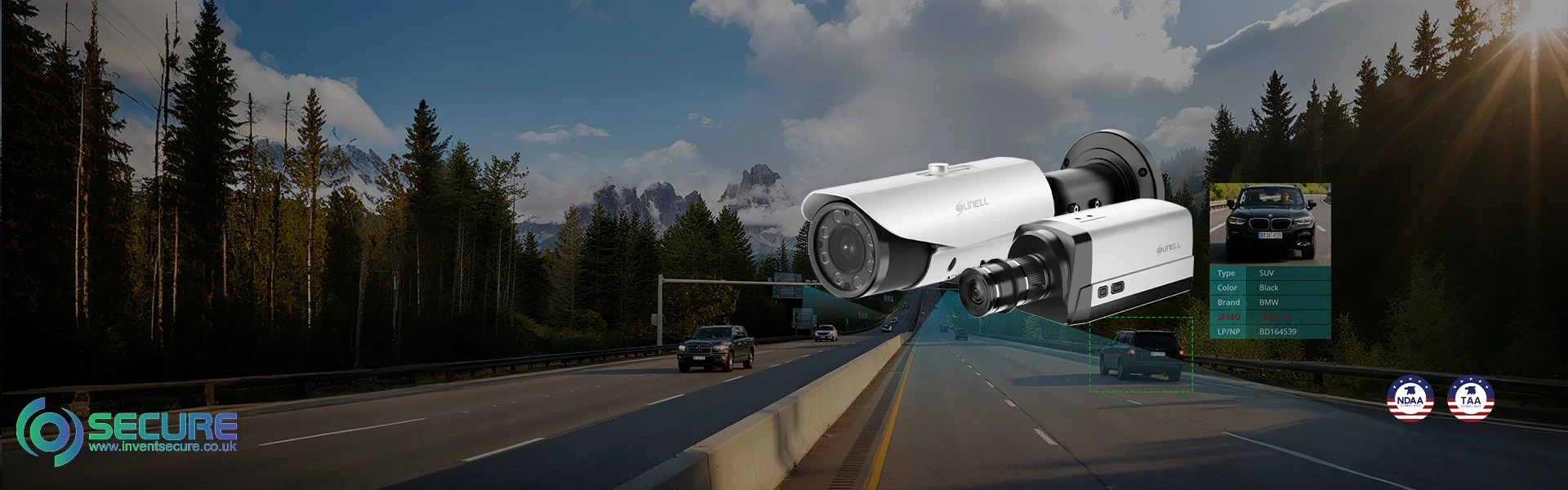 High-precision ANPR camera with real-time processing, all-weather performance, aiding traffic management and security.