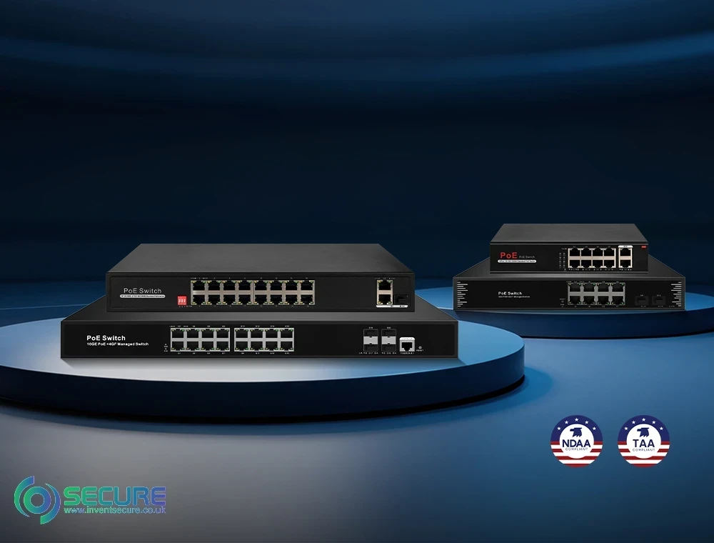 Stable power and data transmission for efficient security network management.